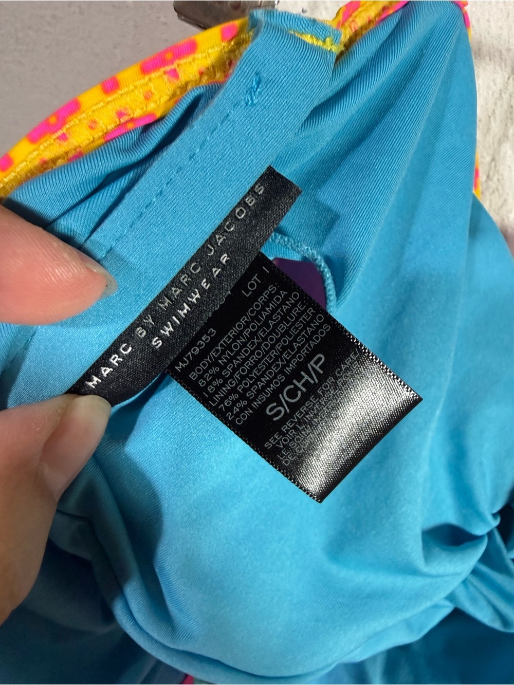 Marc Jacobs Swimwear One Piece Suit Sz Small - Picture 5 of 5